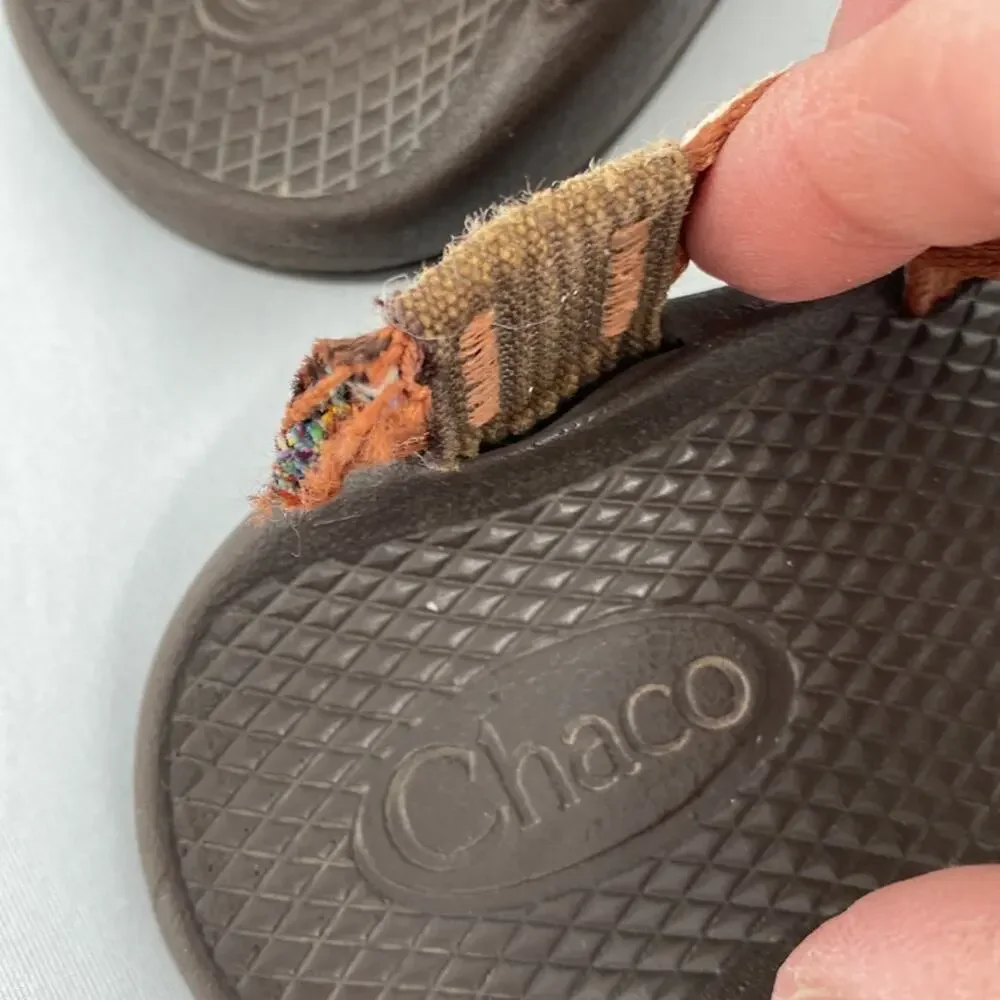 Chaco Toddler Sandals with Flaws Size 13